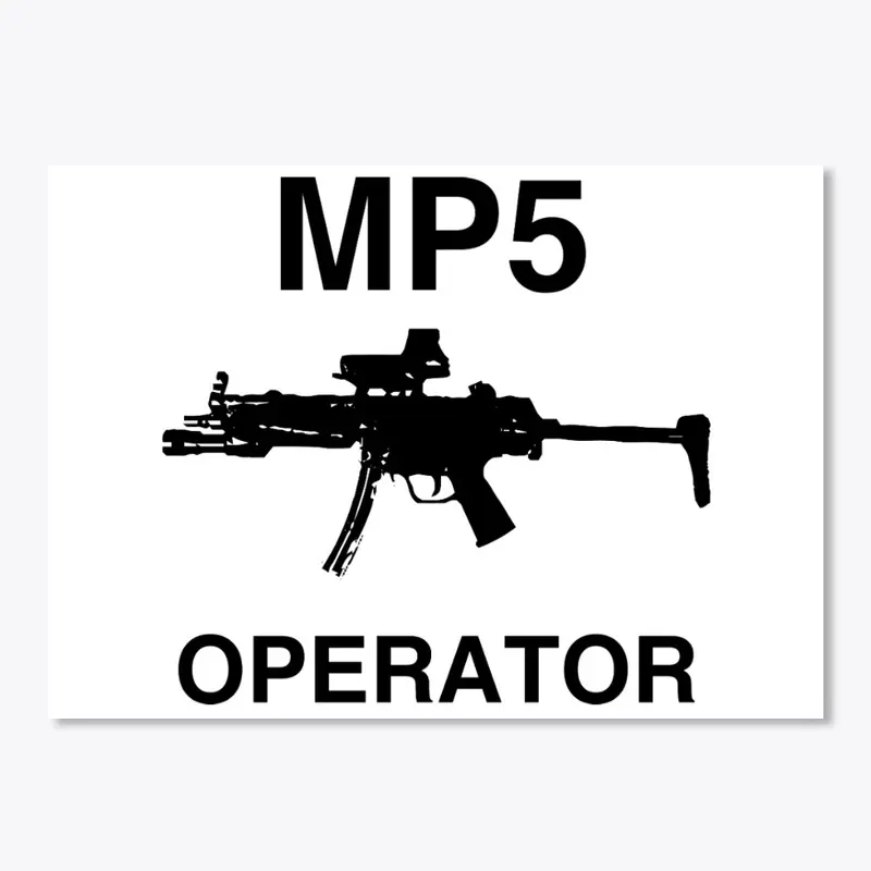 MP5 operator